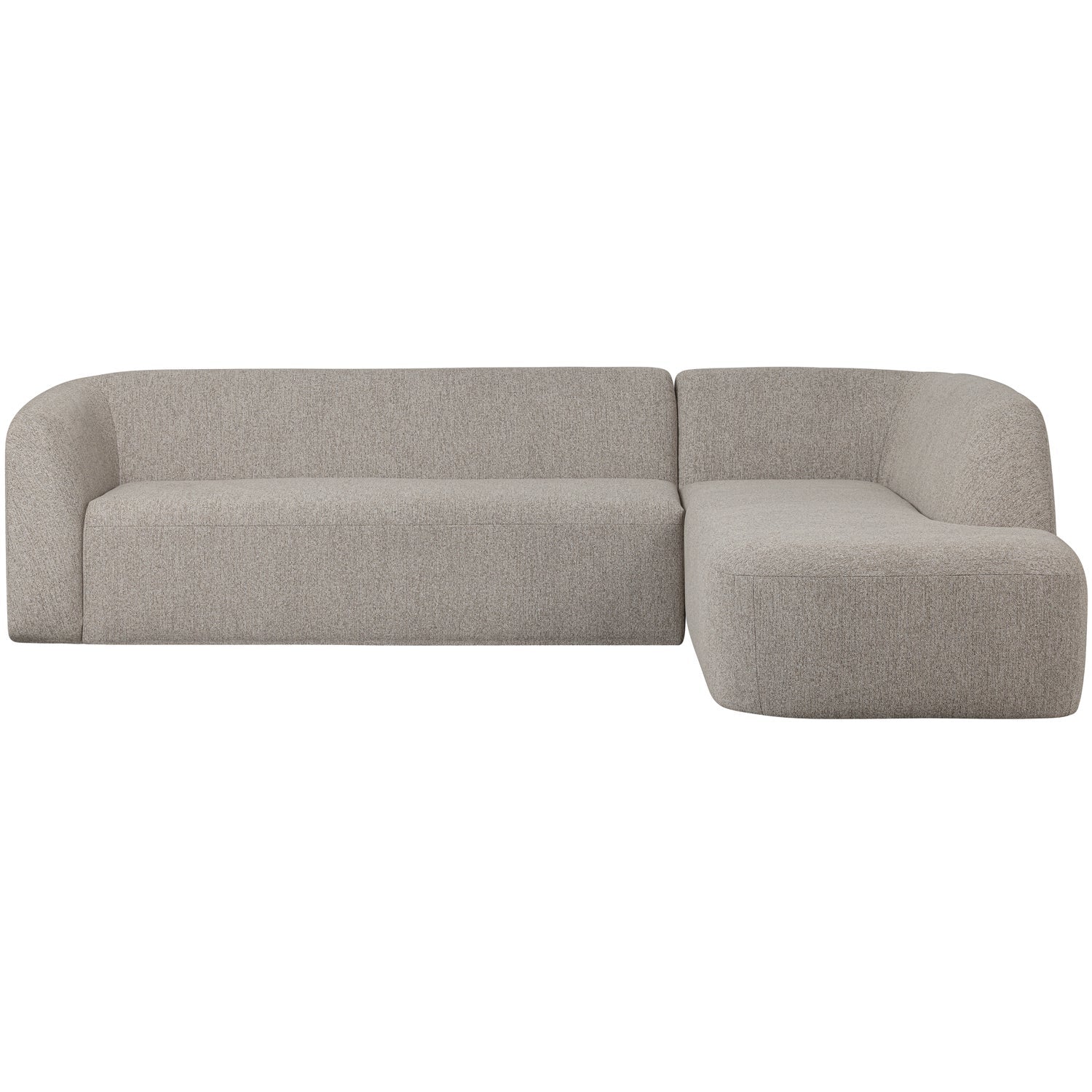 SLOPING ECKSOFA RECHTS OFF WHITE MELANGE