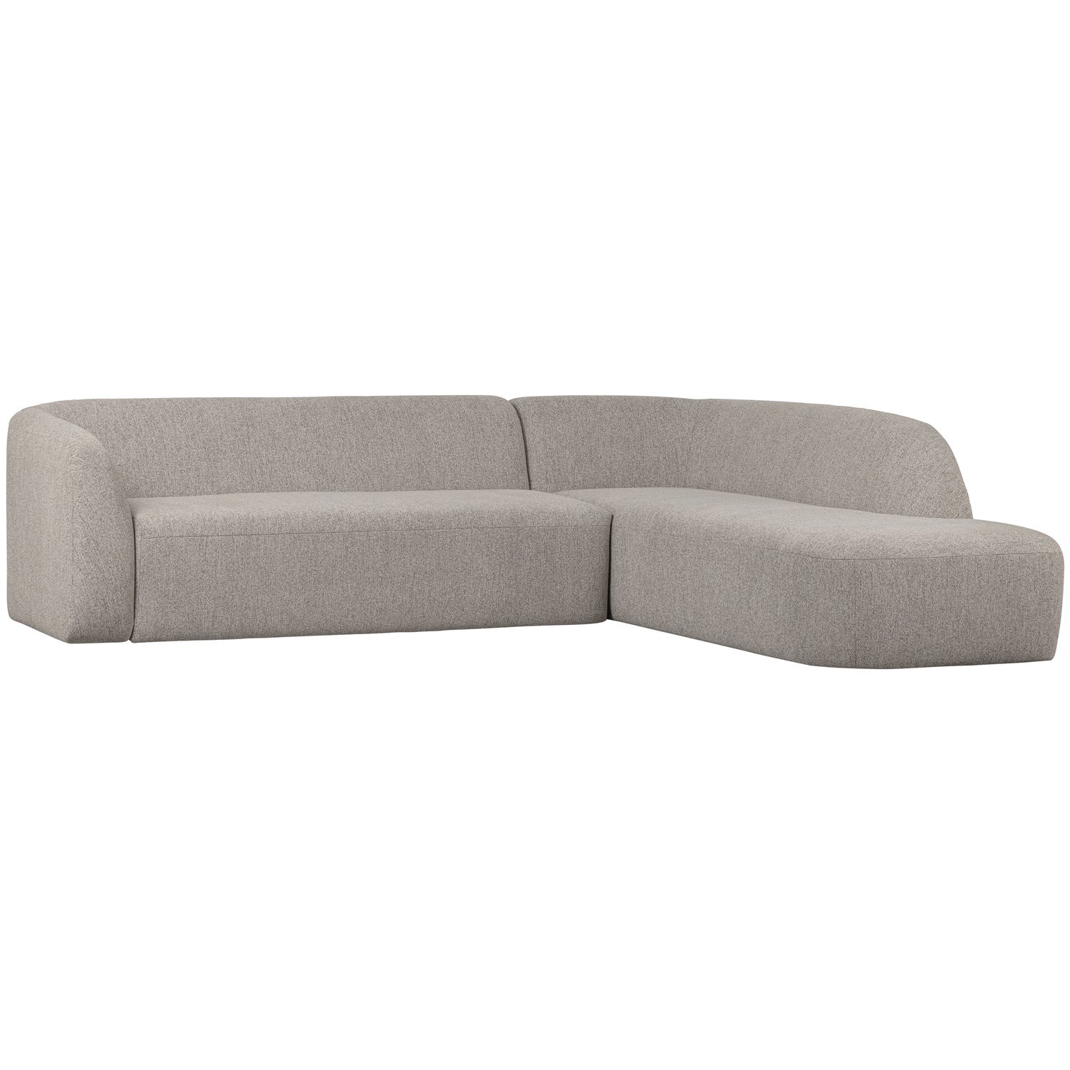 SLOPING ECKSOFA RECHTS OFF WHITE MELANGE