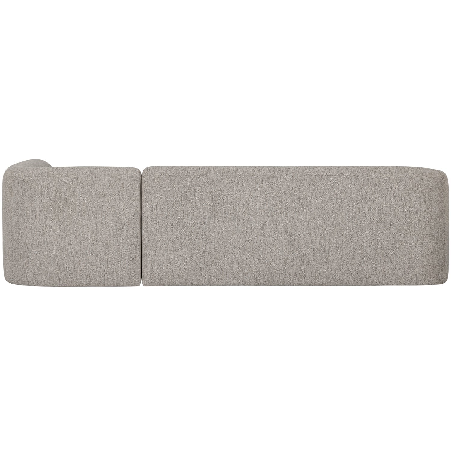 SLOPING ECKSOFA RECHTS OFF WHITE MELANGE