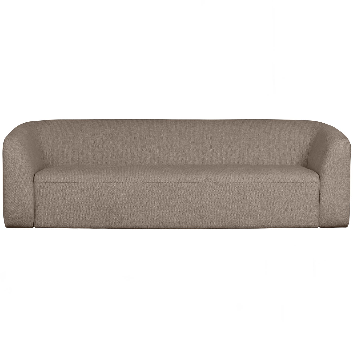 SLOPING 3-SITZER SOFA HELLBRAUN MELANGE