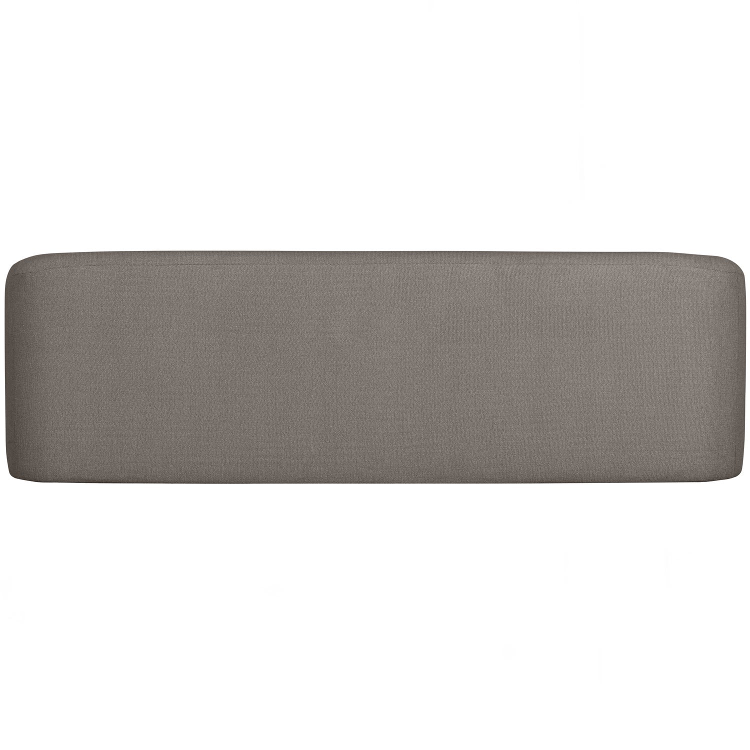 SLOPING 3-SITZER SOFA GRAU MELANGE
