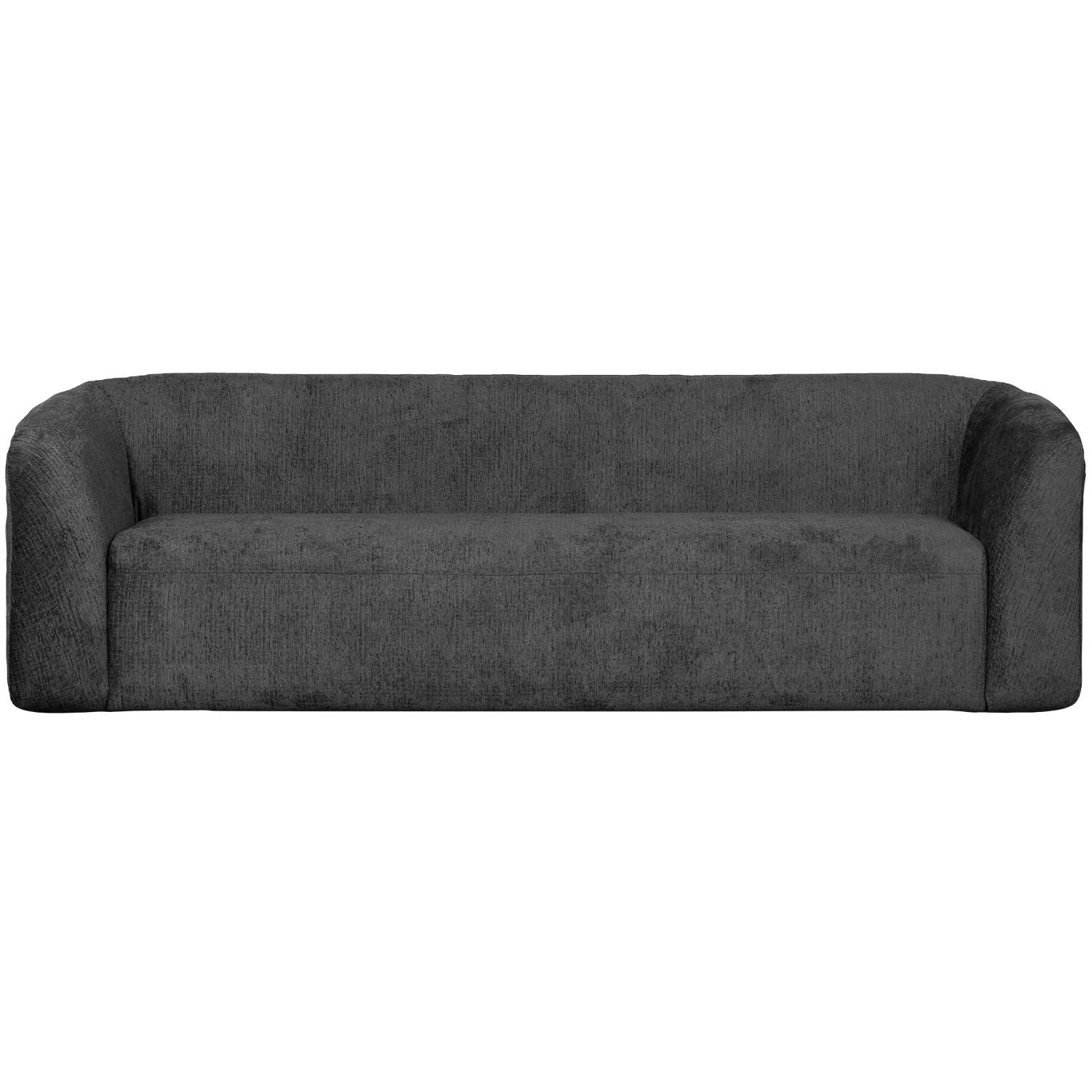 SLOPING 3-SITZER SOFA STRUCTURE VELVET MOUNTAIN