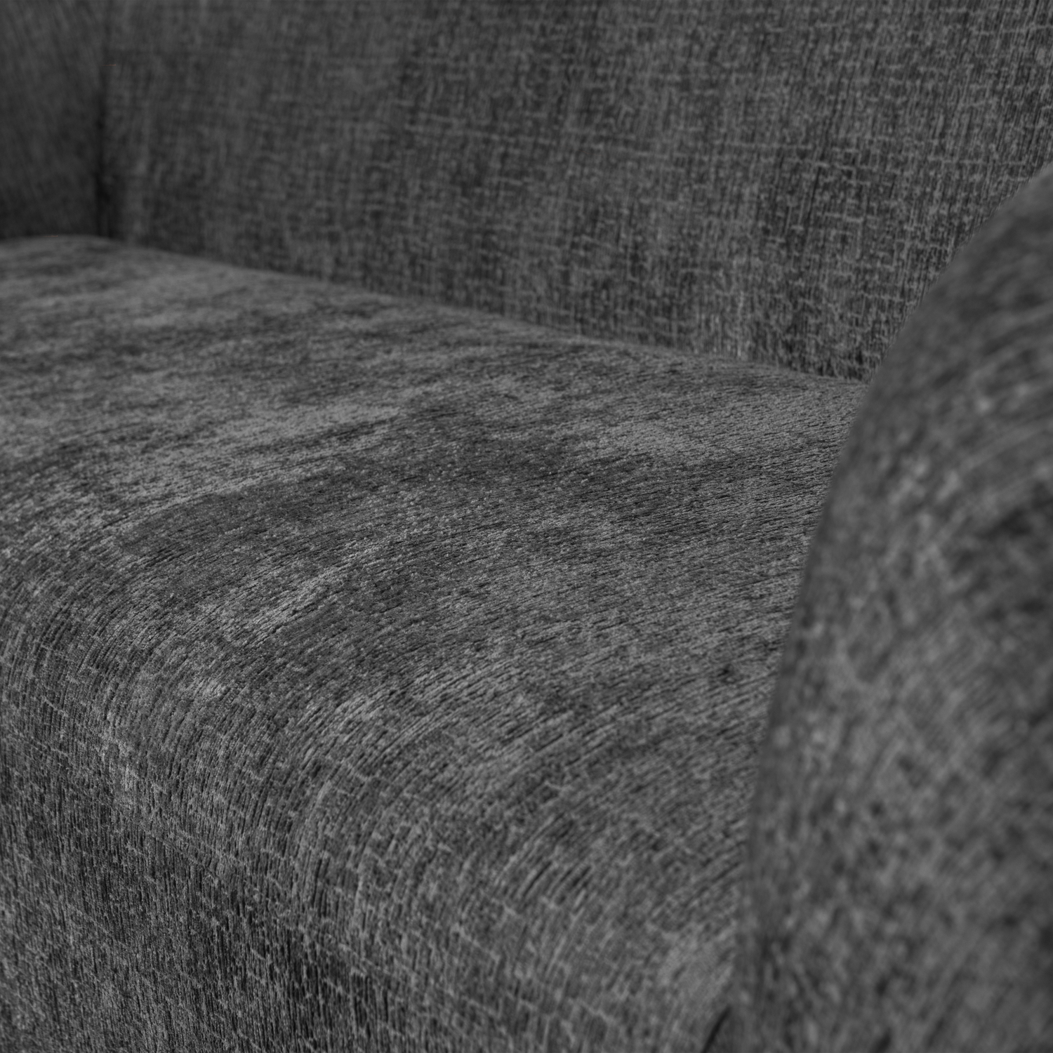 SLOPING 3-SITZER SOFA STRUCTURE VELVET MOUNTAIN