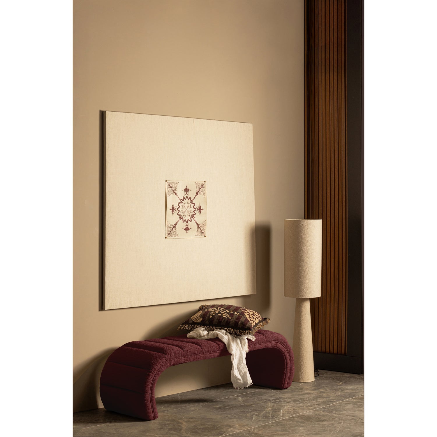 TRAFFIC BANK BURGUNDY