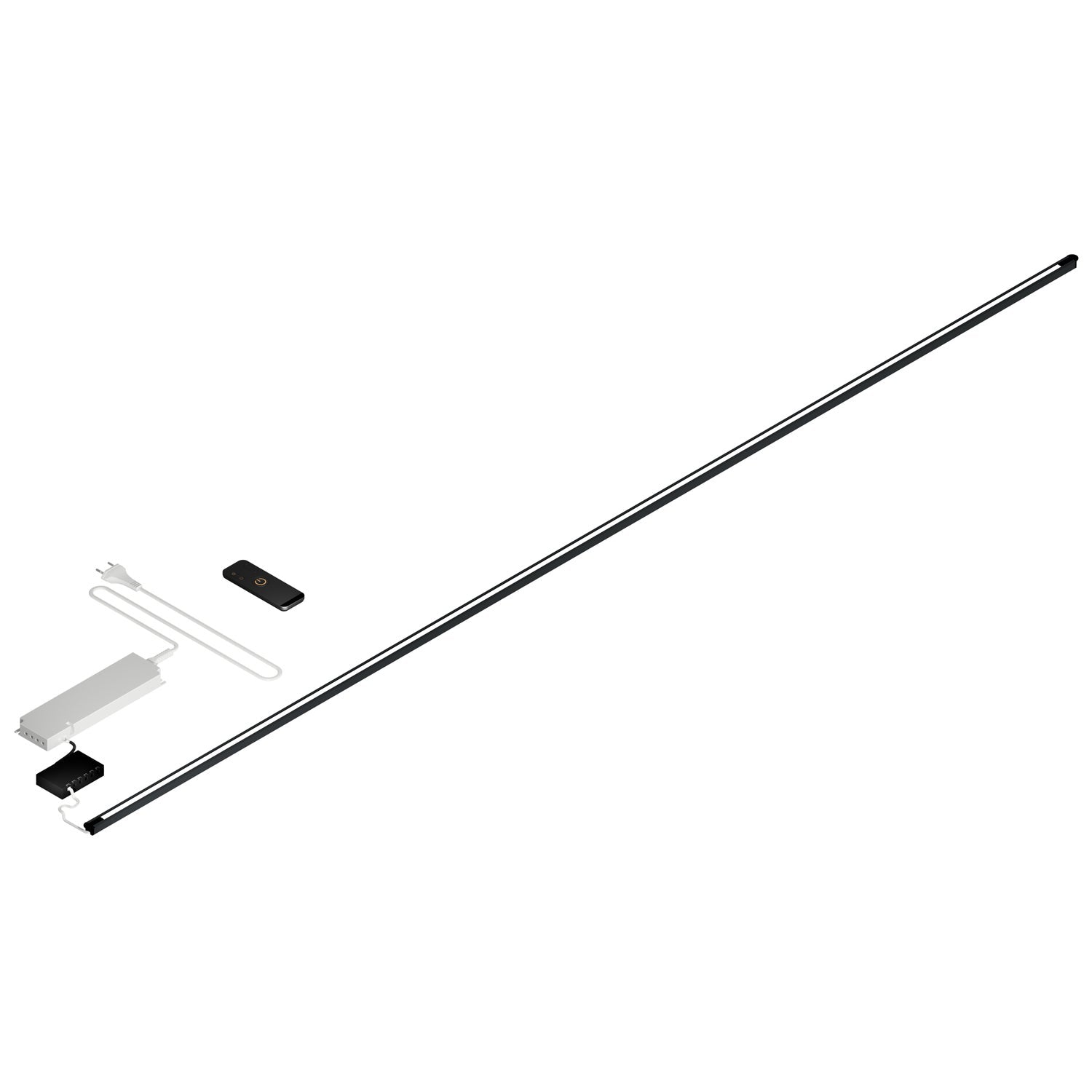 OPTIONSPAKET LED STREIFEN SCHWARZ/WEISS 170CM