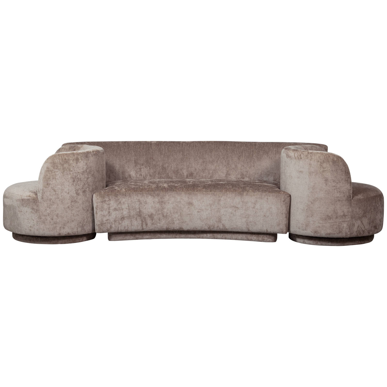COMBI-POPULAR: BANK + SESSEL TAUPE