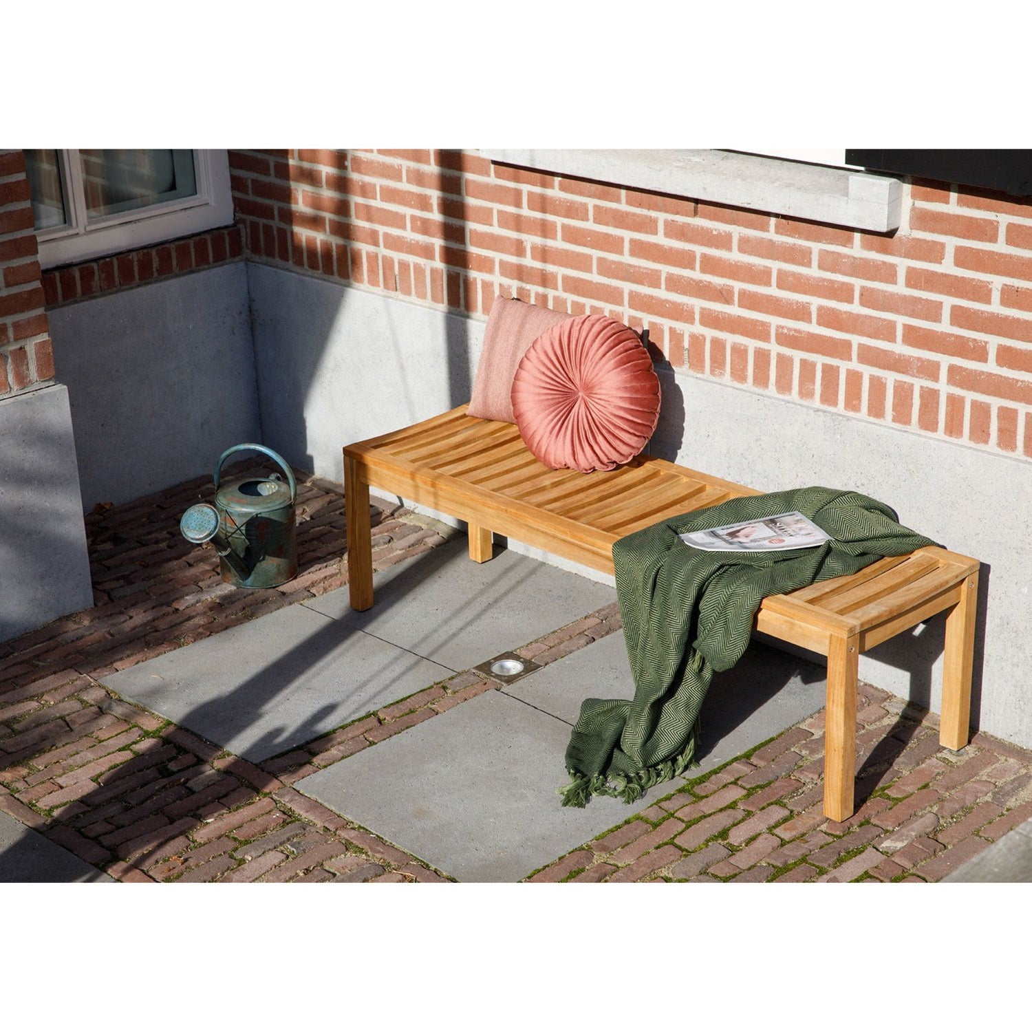 COMFORT 3-SITZER GARTENBANK TEAK