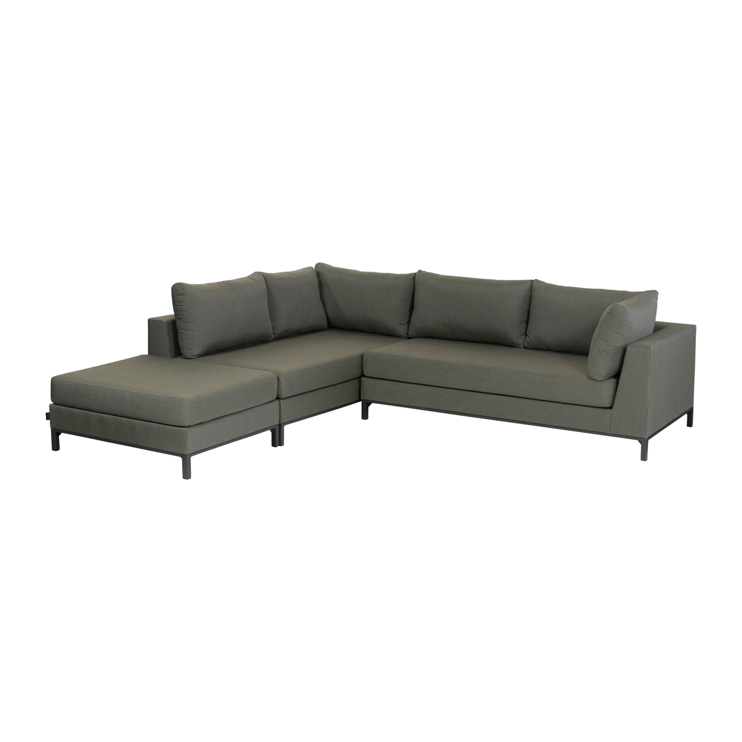 SICILIE GARTEN LOUNGESET LINKS GRÜN