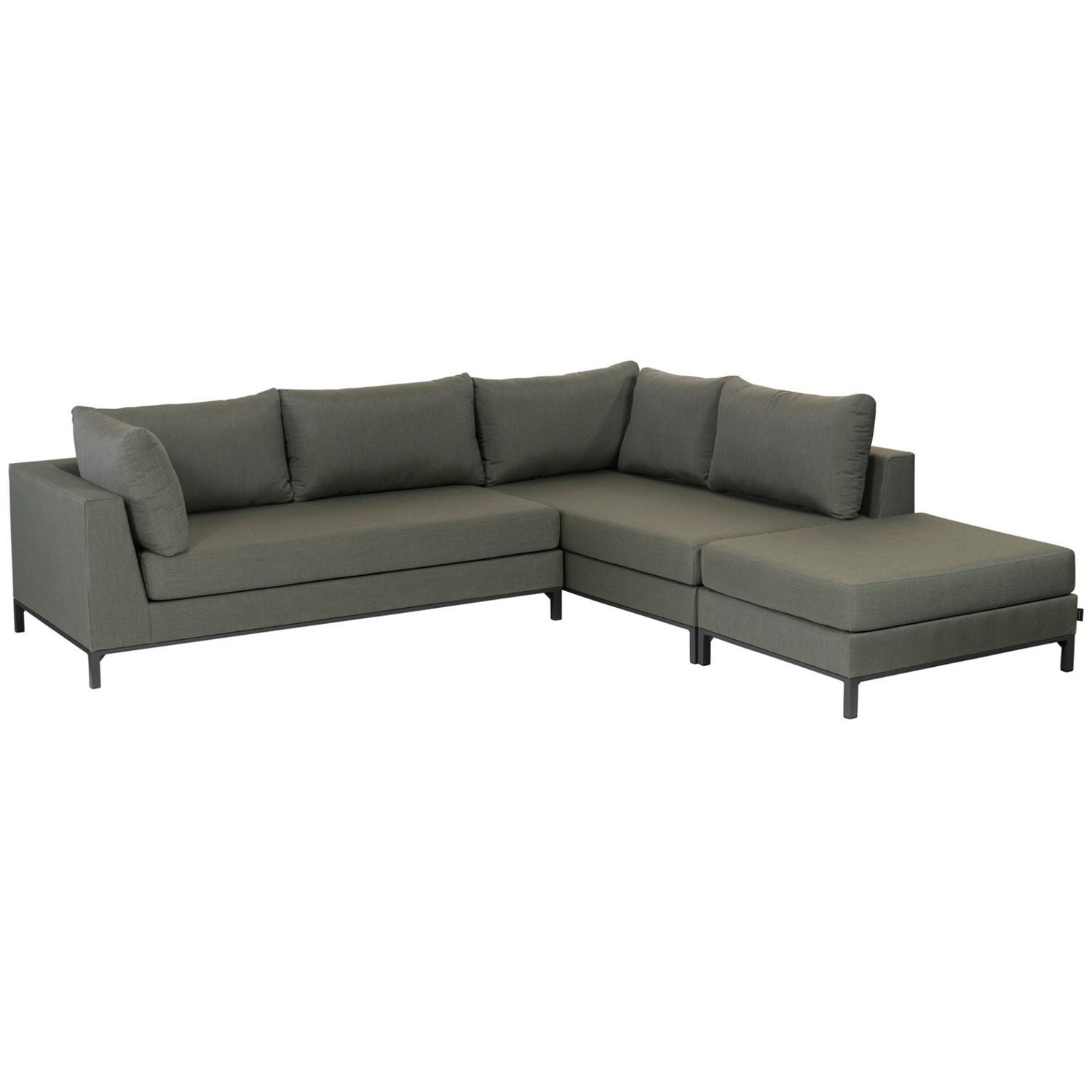 SICILIE GARTEN LOUNGESET RECHTS GRÜN