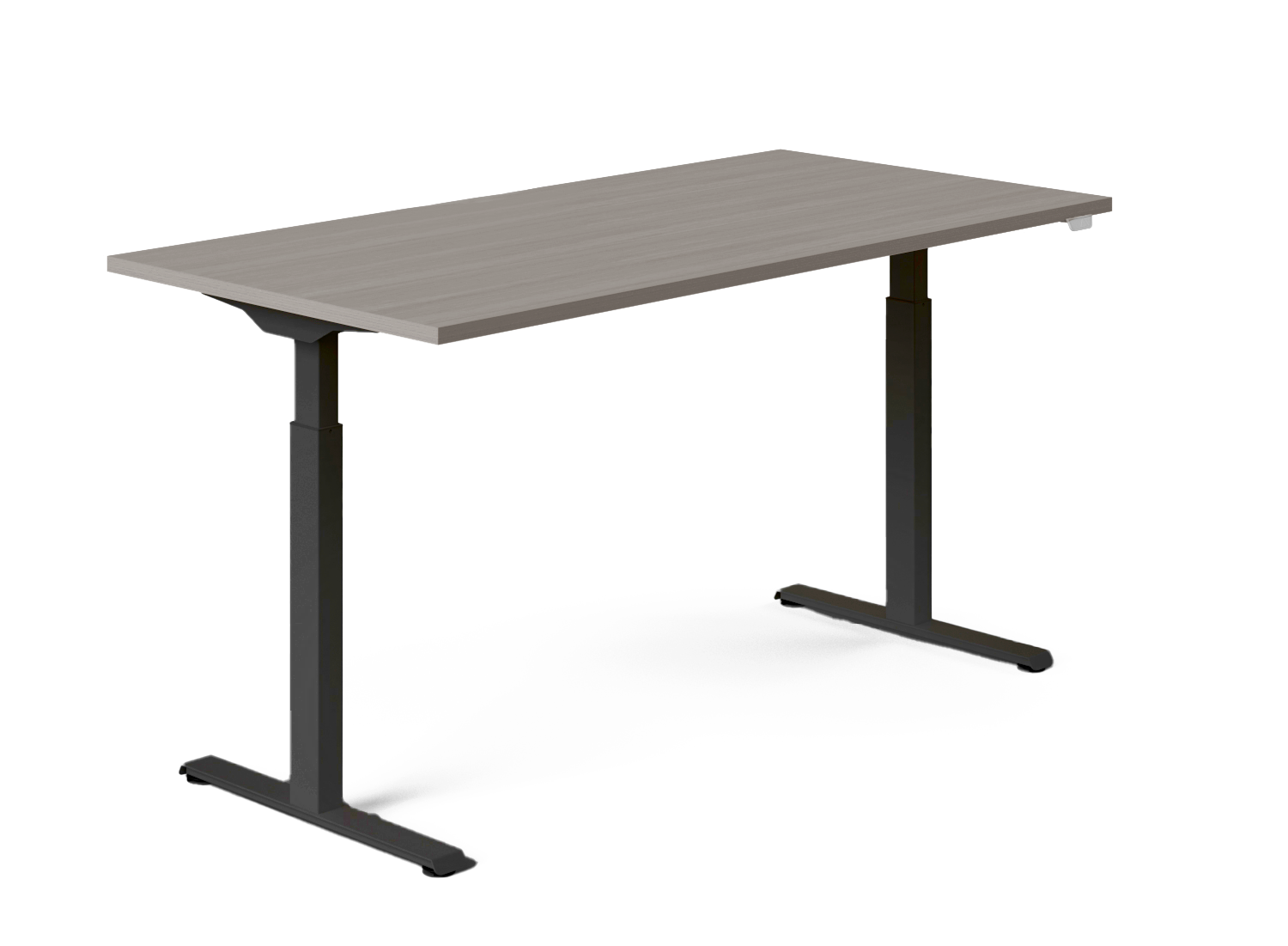 Ergonomischer Schreibtisch, 140x80 cm elektrisch höhenverstellbar, Farbe frei wählbar