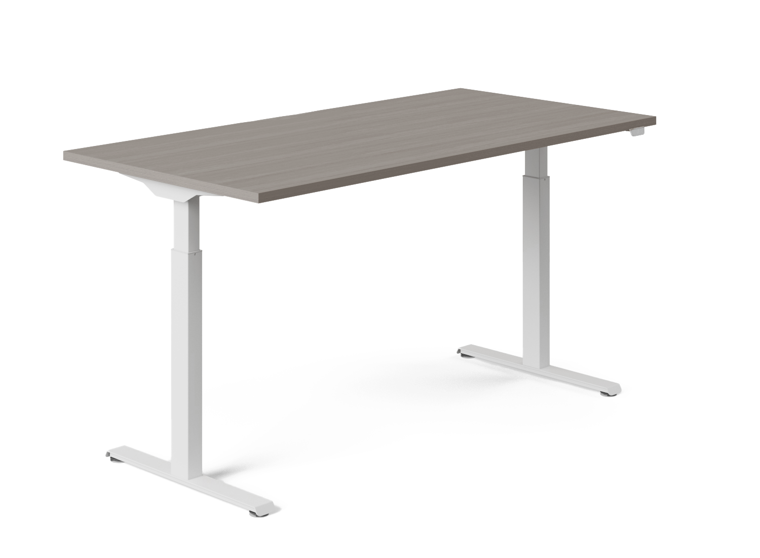 Ergonomischer Schreibtisch, 140x80 cm elektrisch höhenverstellbar, Farbe frei wählbar