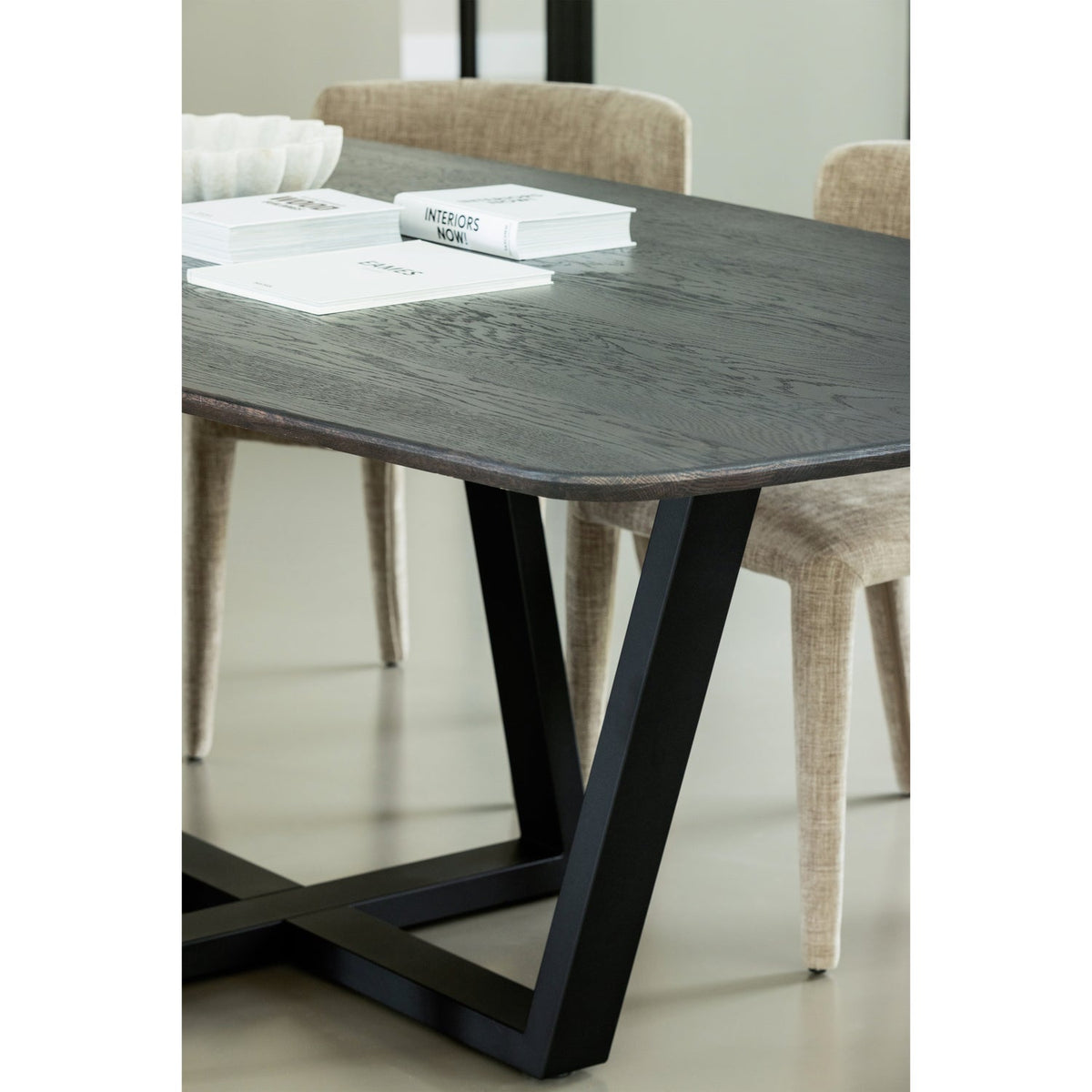 TABLO TISCH DANISCH OVAL DTL 220x100CM MYSTIC BRAUN [fsc]