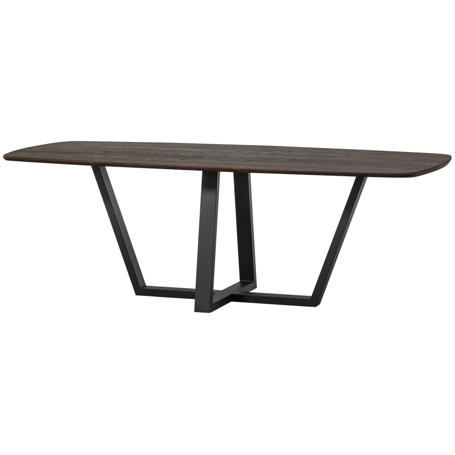 TABLO TISCH DANISCH OVAL DTL 220x100CM MYSTIC BRAUN [fsc]