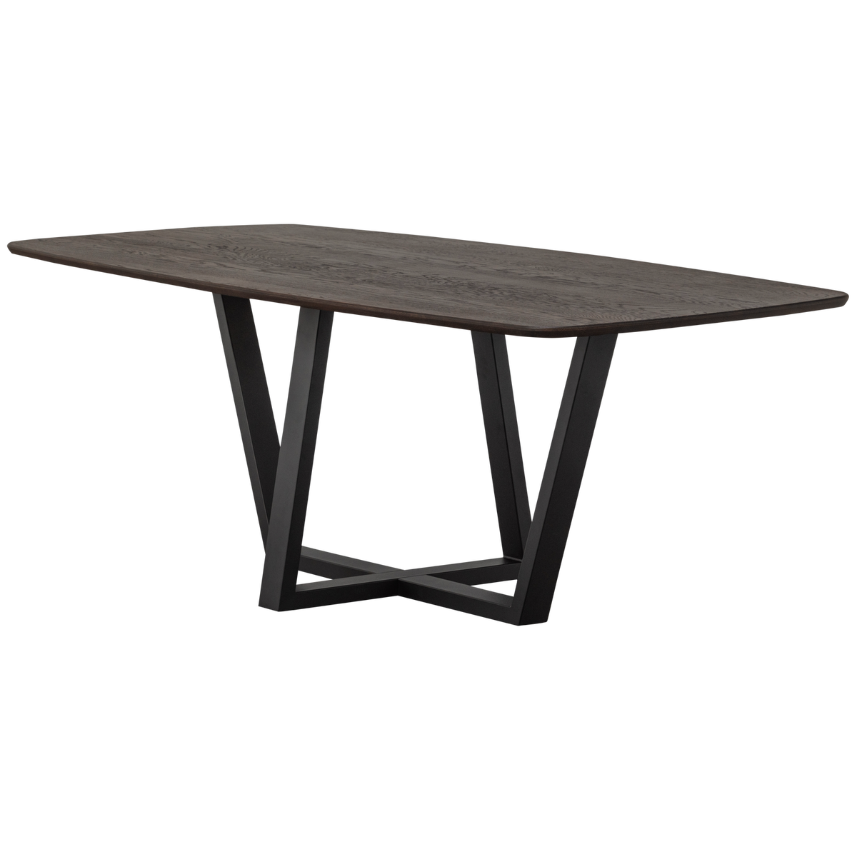 TABLO TISCH DANISCH OVAL DTL 220x100CM MYSTIC BRAUN [fsc]