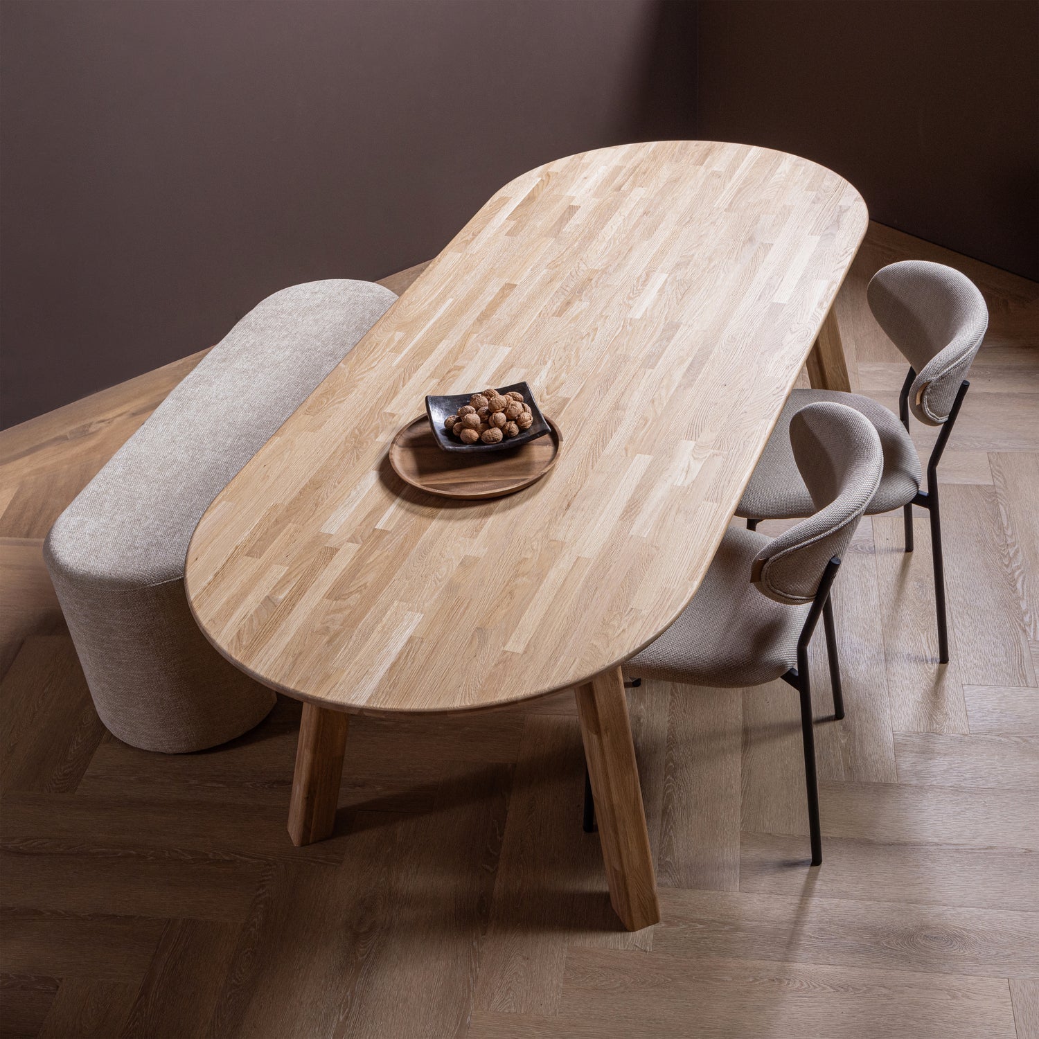 TABLO TISCH OVAL VGL 220x90CM TRANSPARENT [fsc]