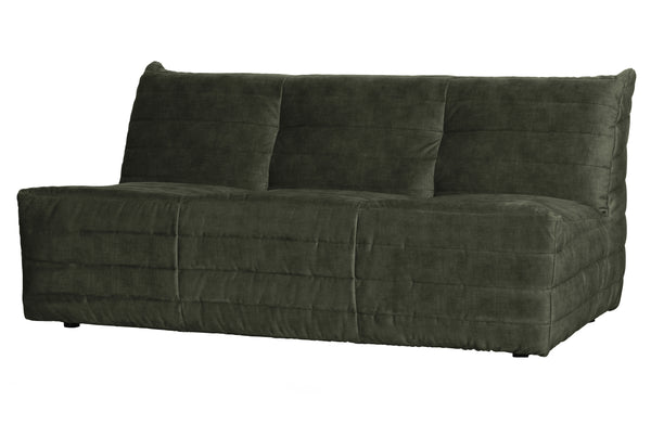 Bag Couch Samt Grün